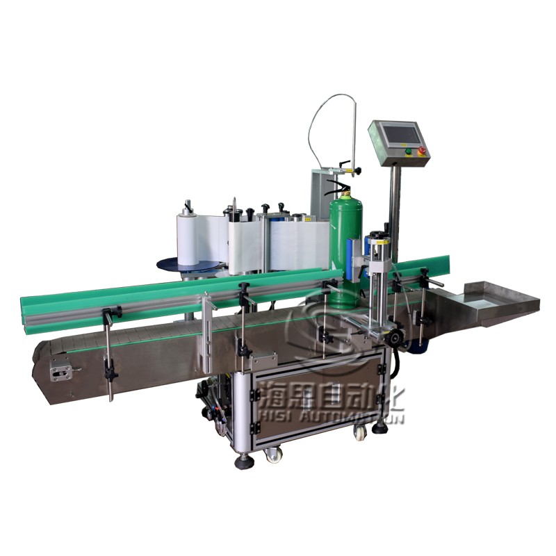 全自動滅火器貼標(biāo)機(jī)